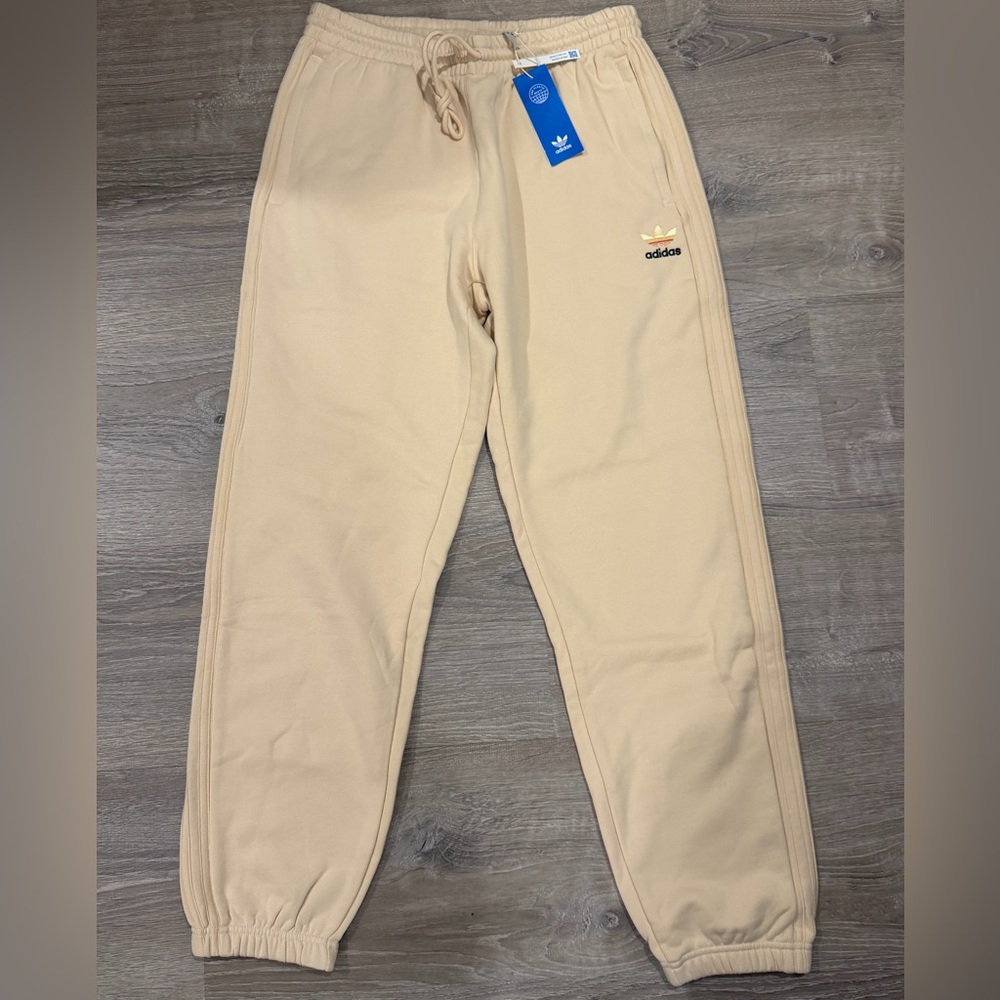 Adidas Beige Jogger Pants - Picture 10 of 10